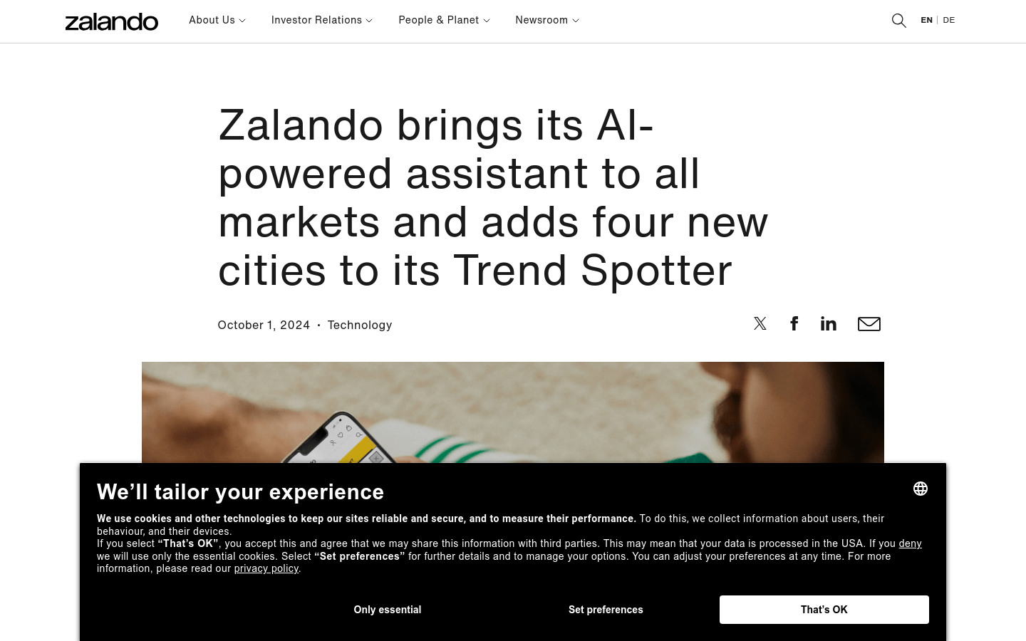 Zalando Assistant