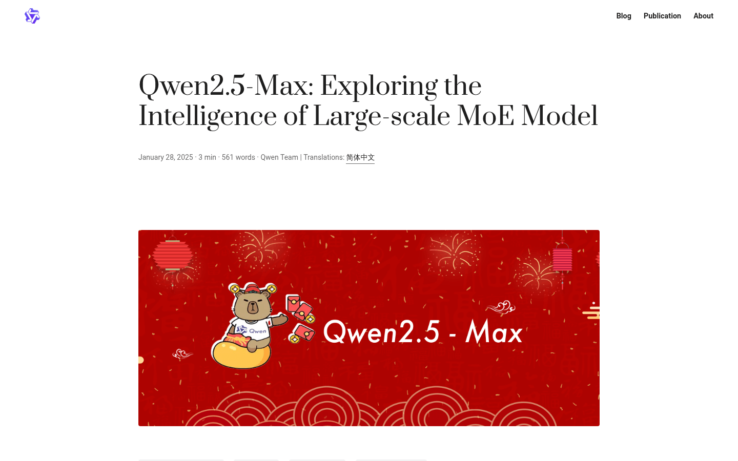 Qwen2.5 Max