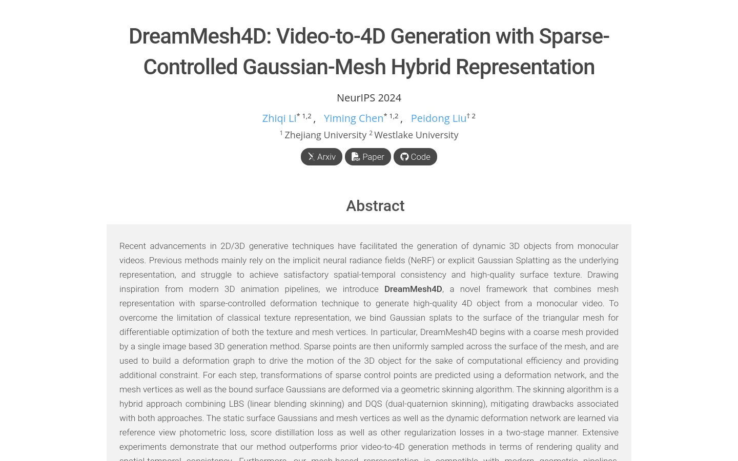 Dreammesh4d