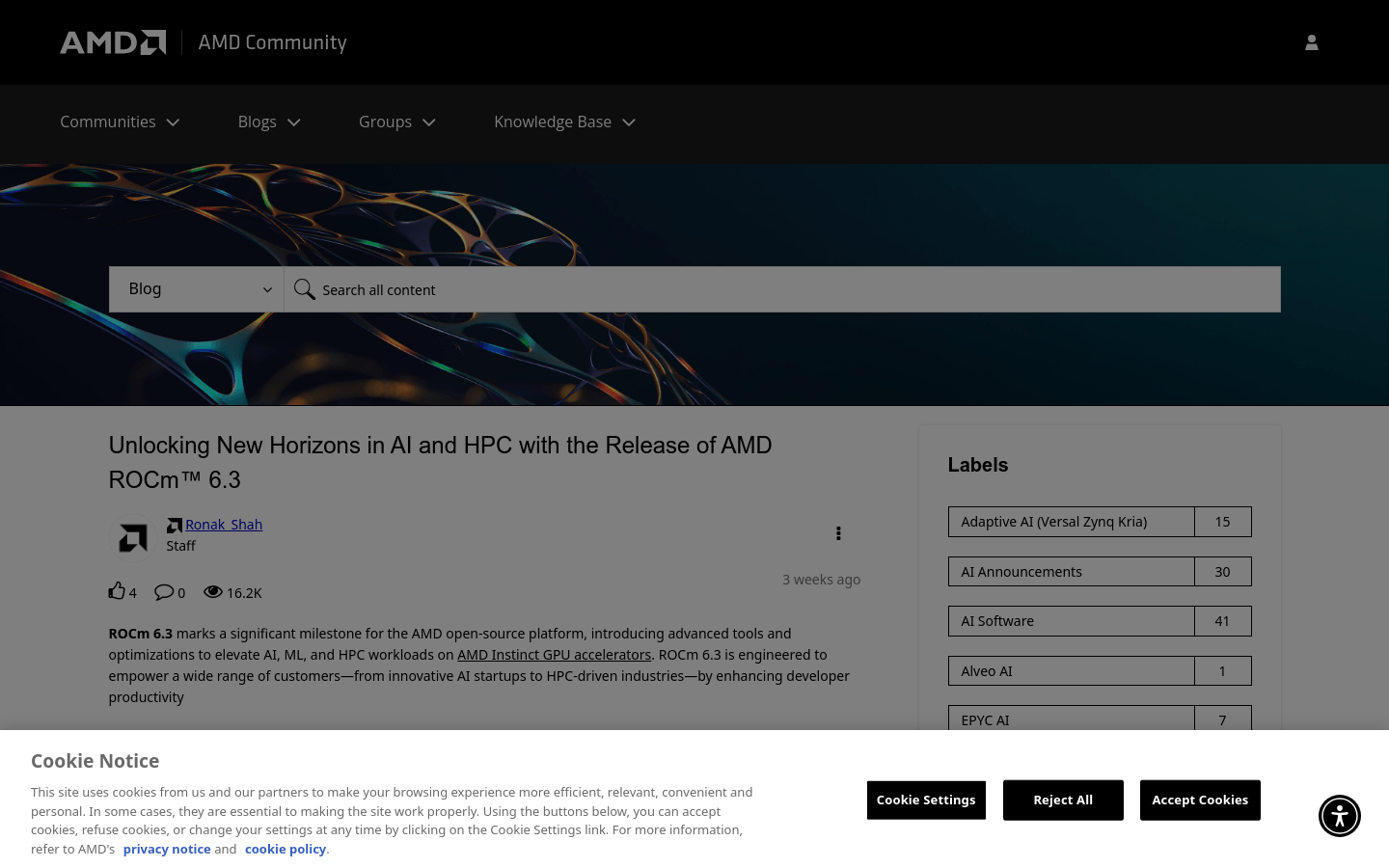 AMD ROCm 6.3