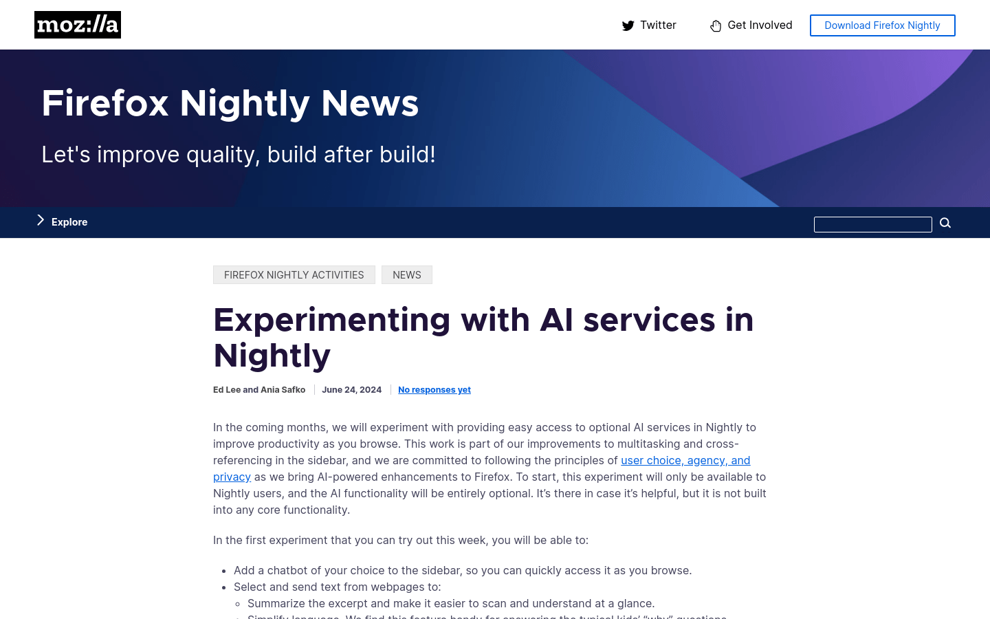 Firefox Nightly