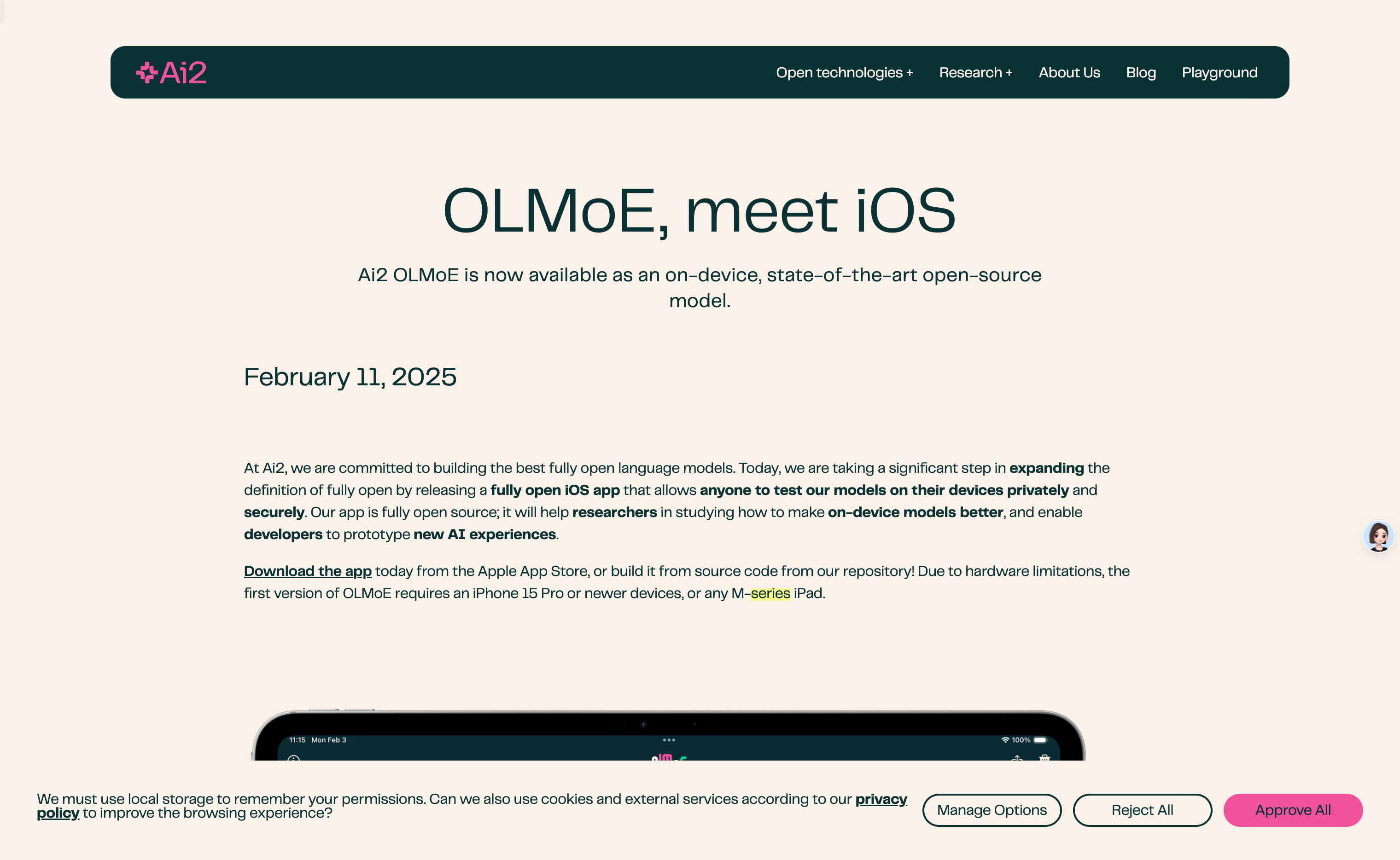 Olmoe App