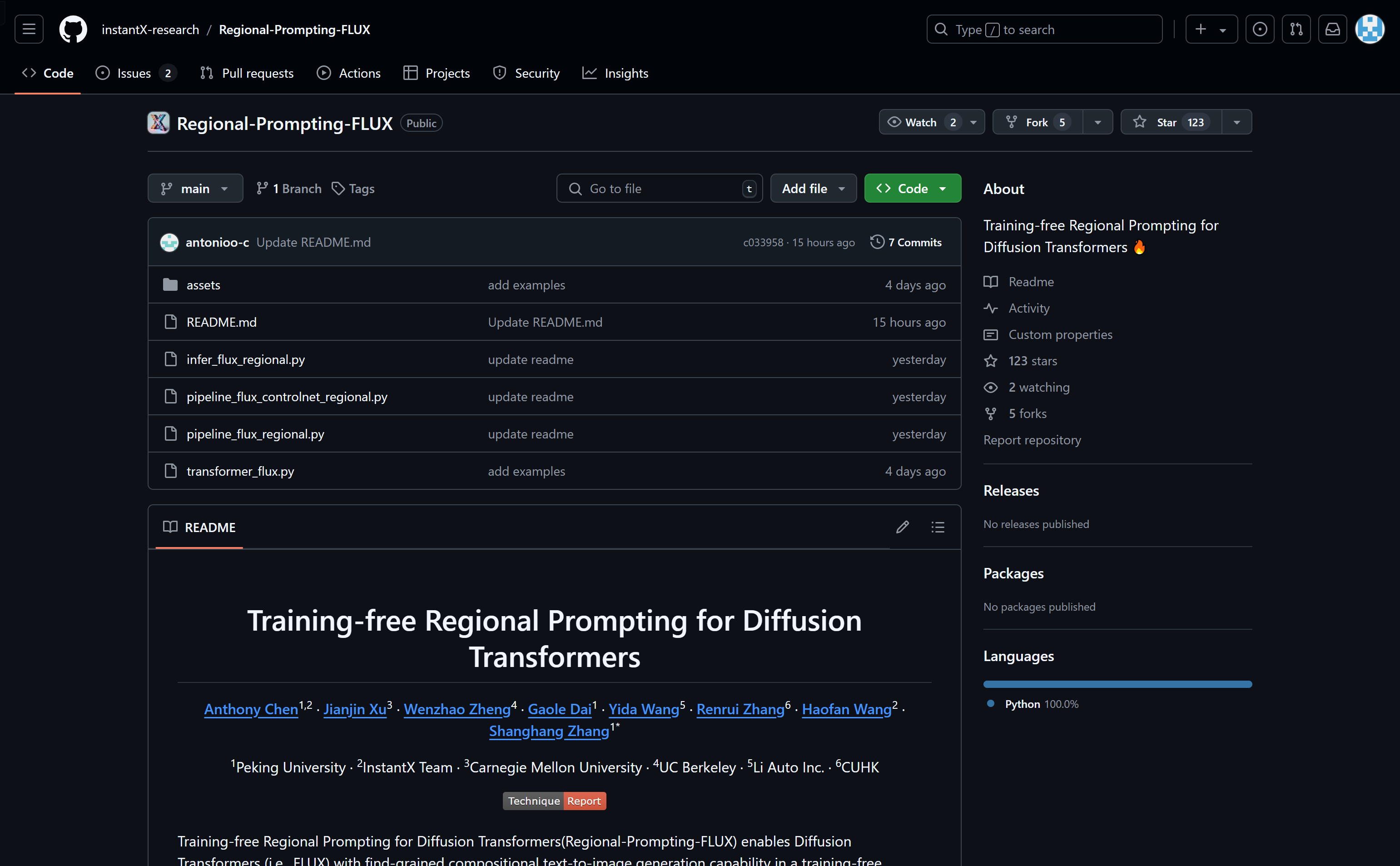 Regional Prompting FLUX