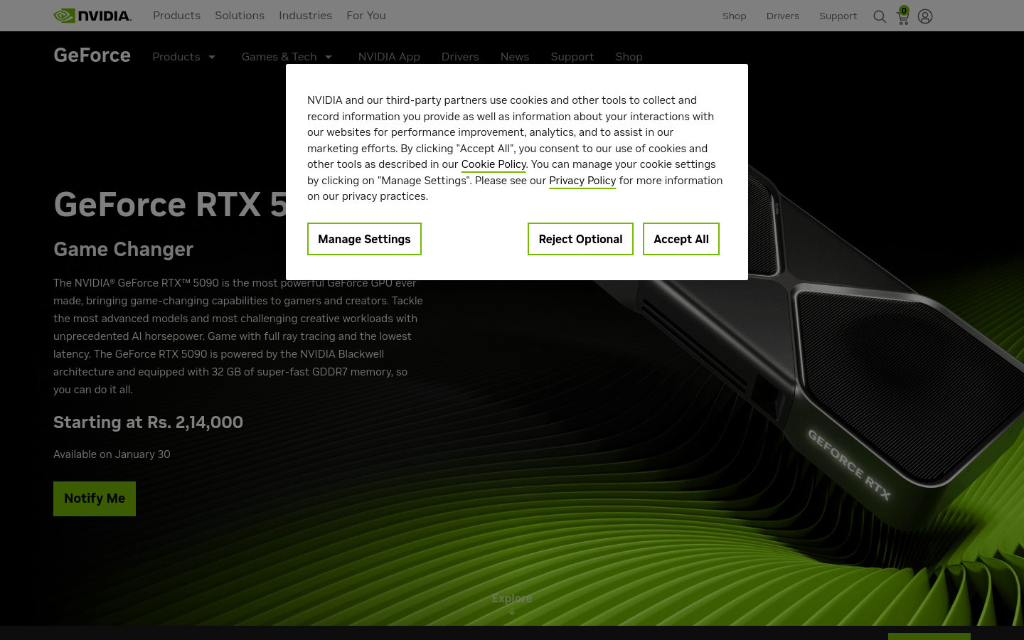 Geforce RTX 5090