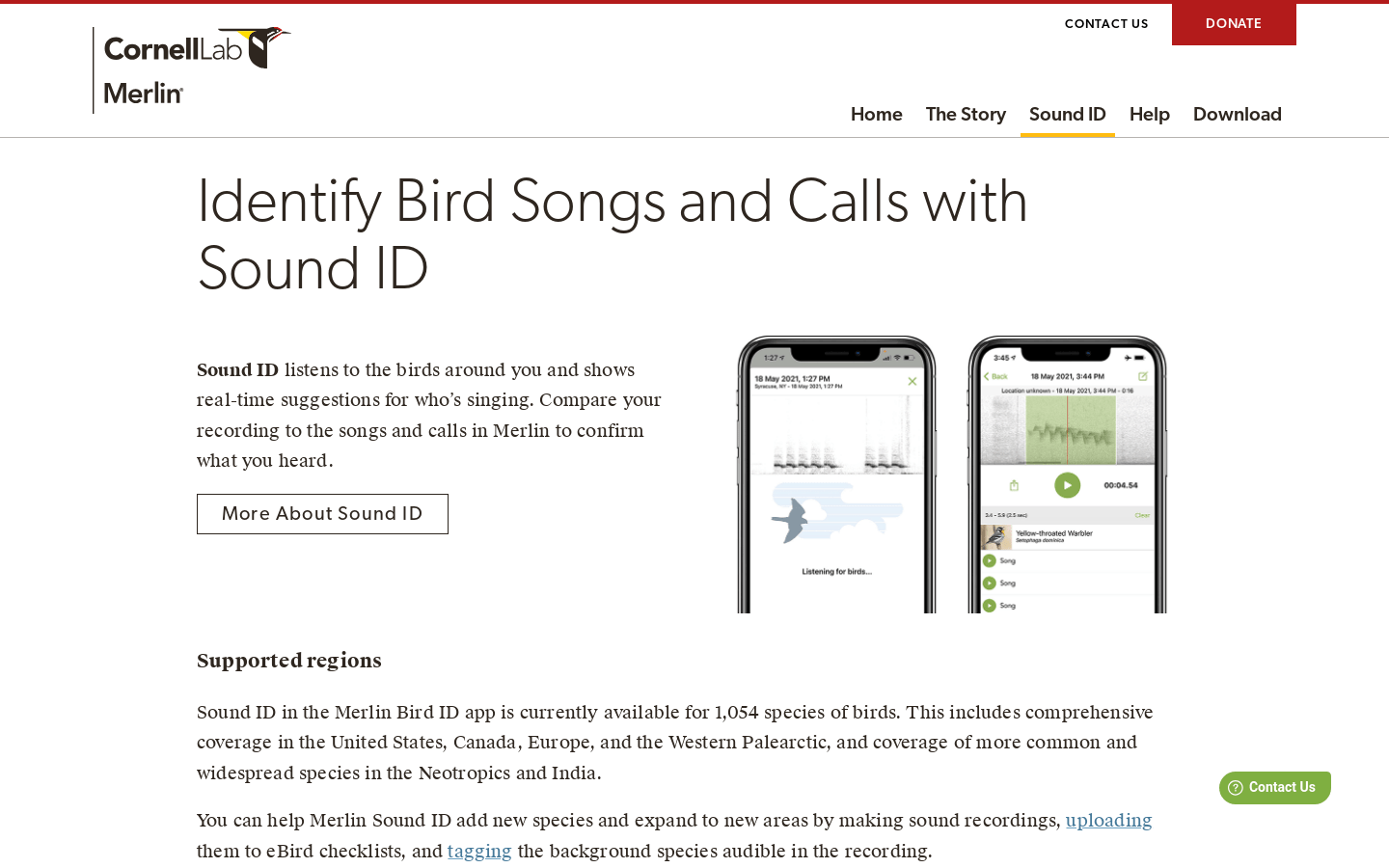 Merlin Sound ID