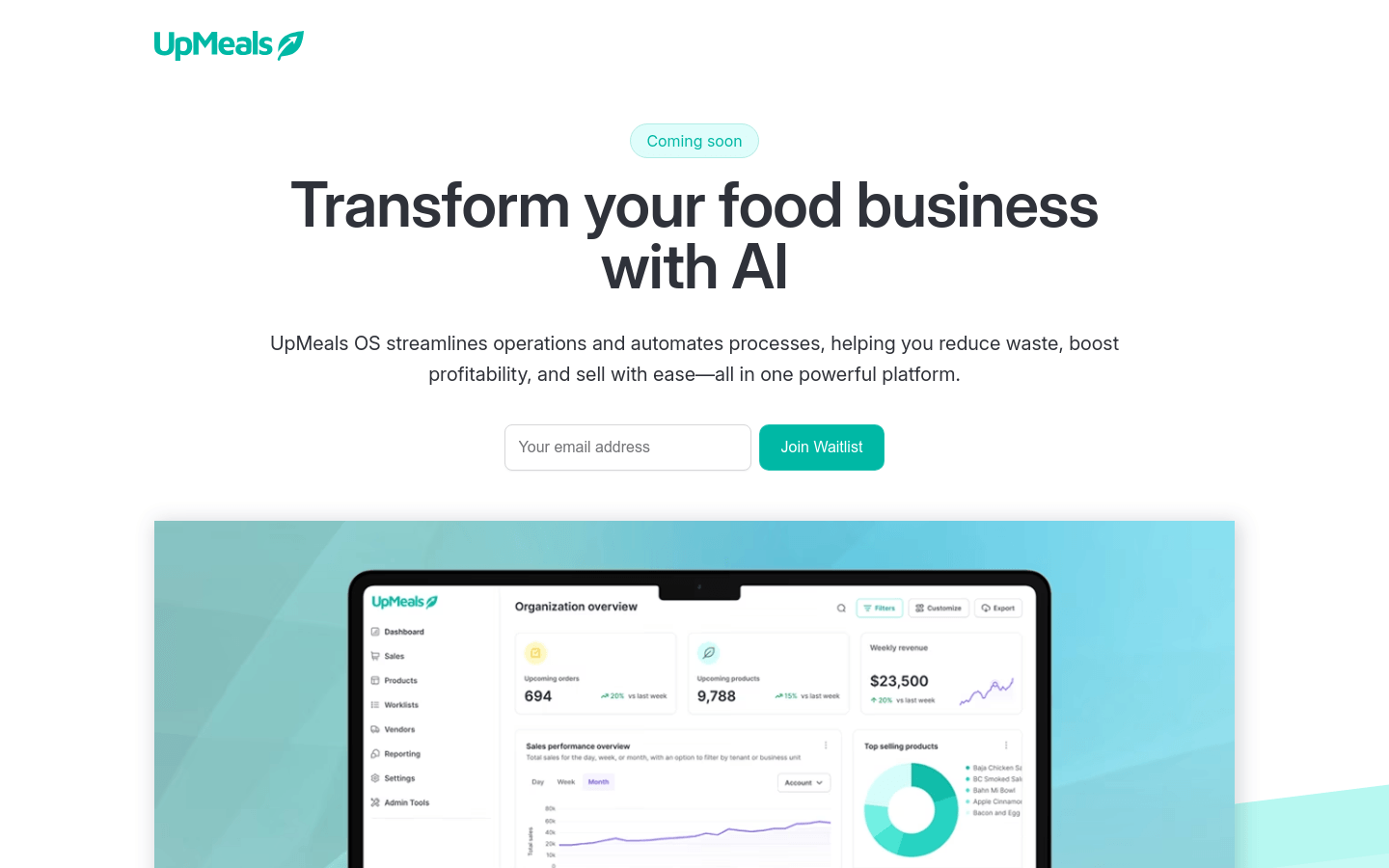 Upmeals OS