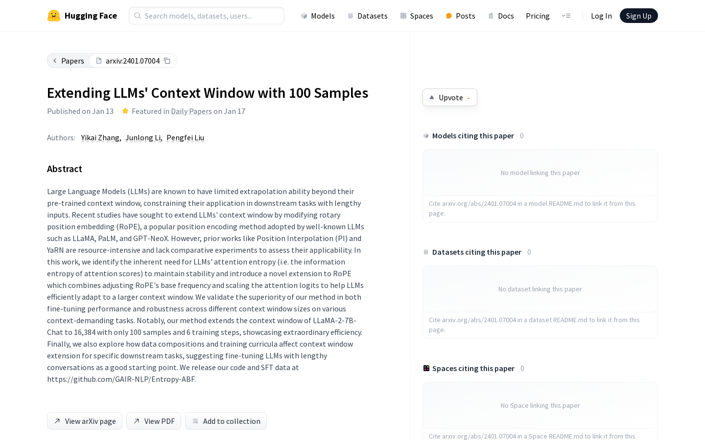 LLM Context Extender