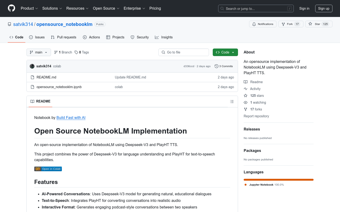 Opensource Notebooklm