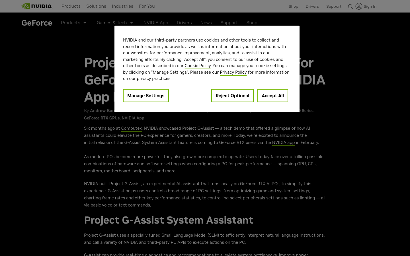 Project G Assist