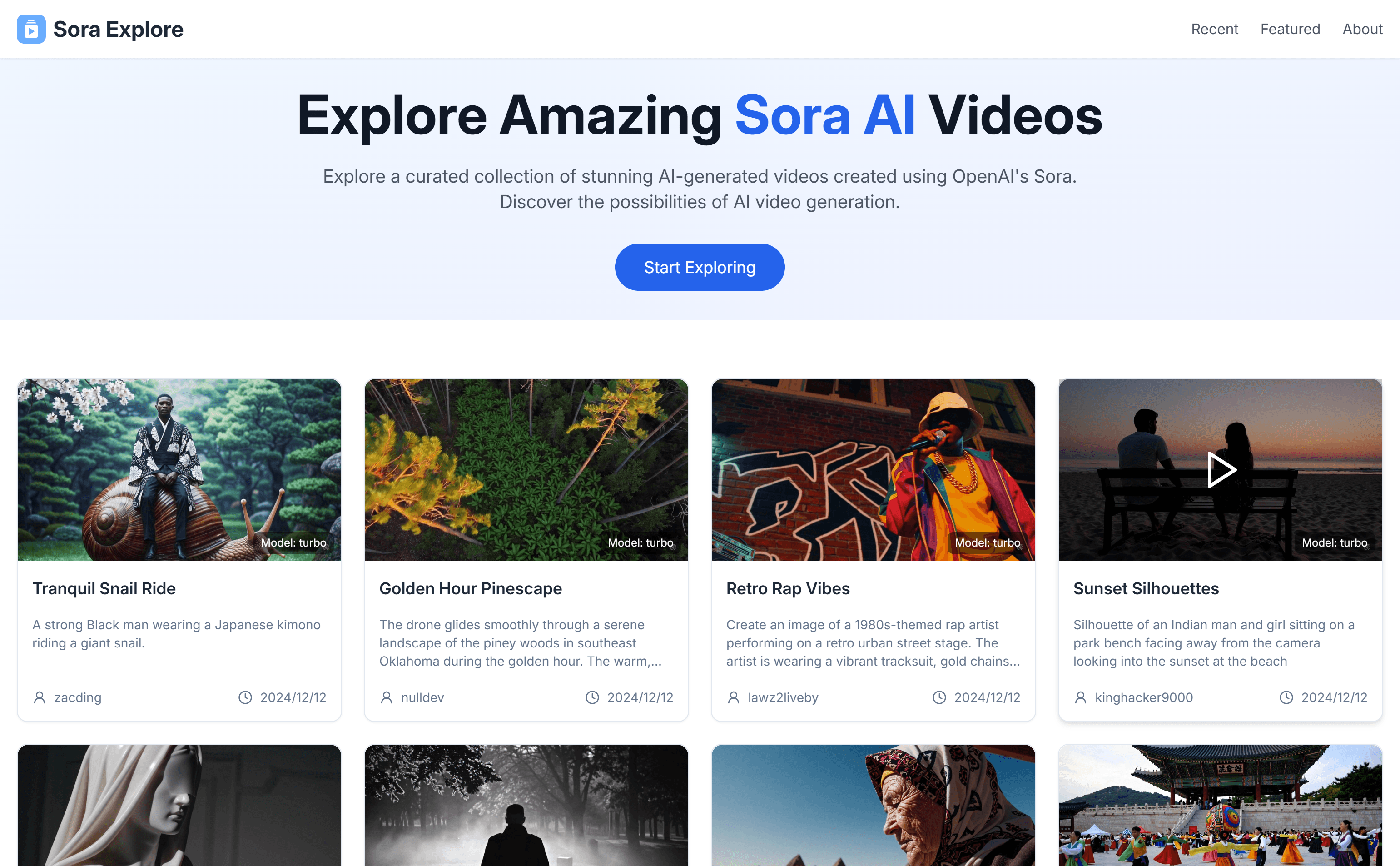 Sora Explore
