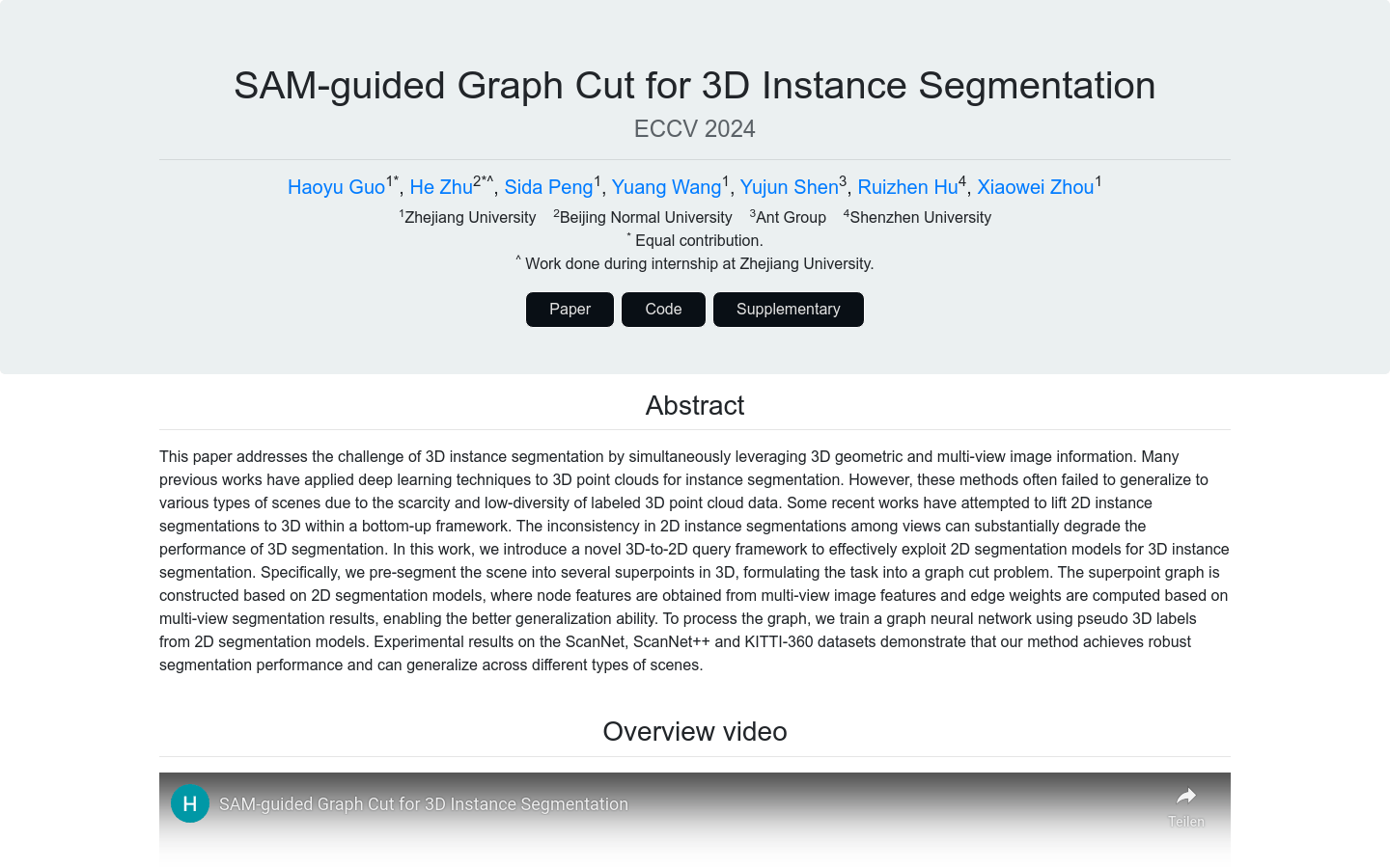 SAM Graph