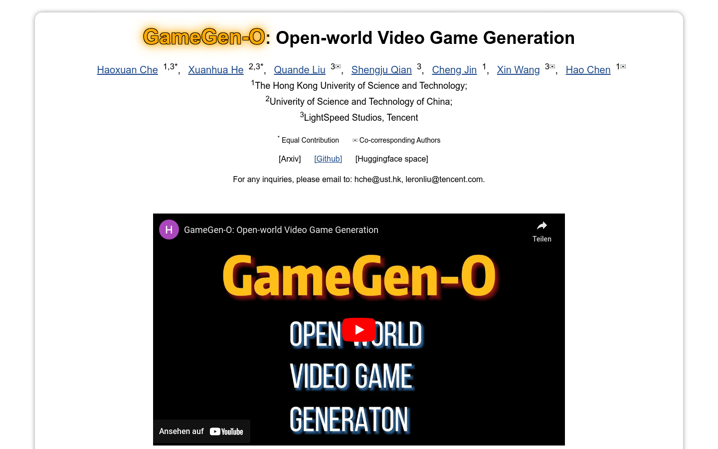Gamegen O