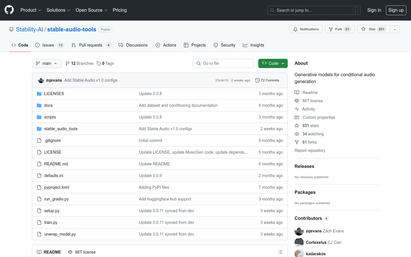 Stable Audio Tools