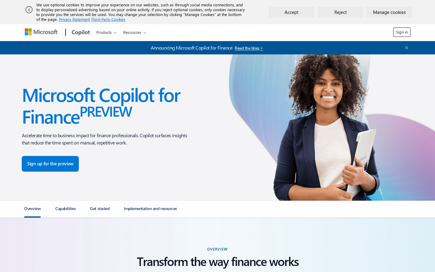 Microsoft Copilot For Finance