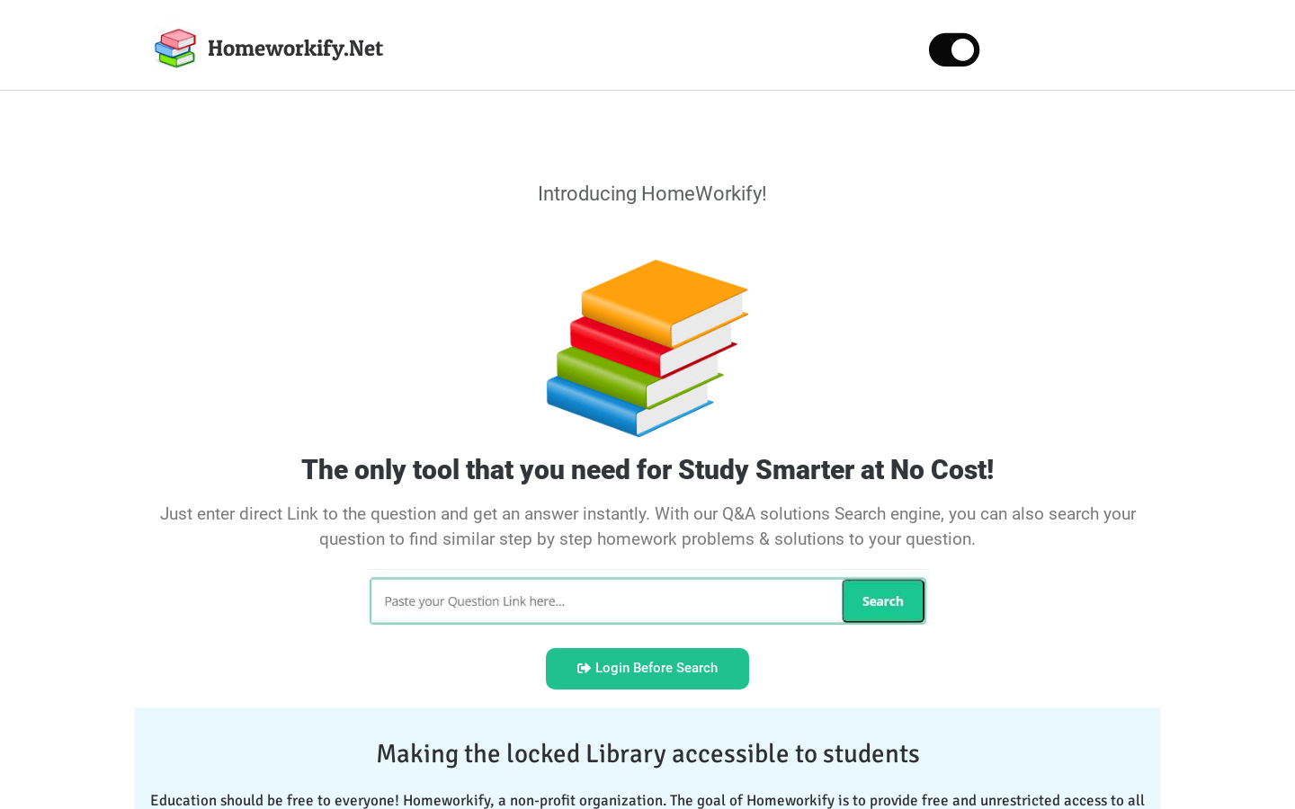 Homeworkify