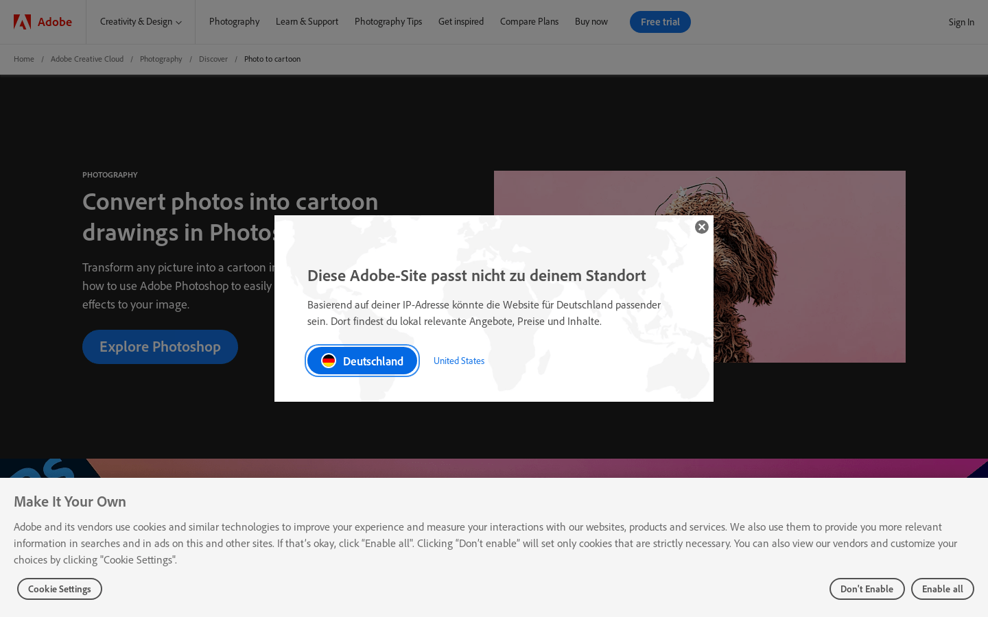 Adobe Photoshop   Photo To Cartoon