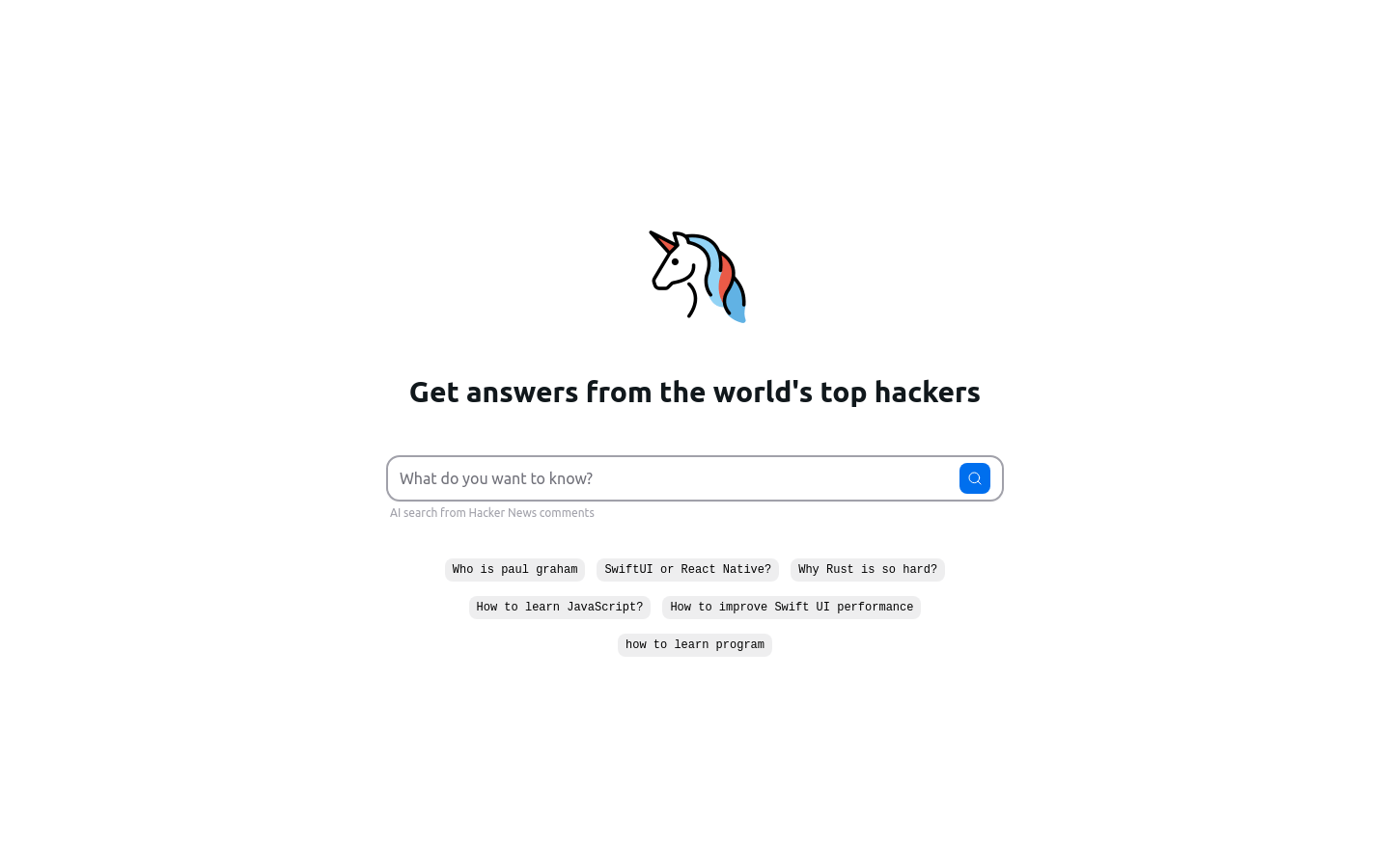 Ask Hackers