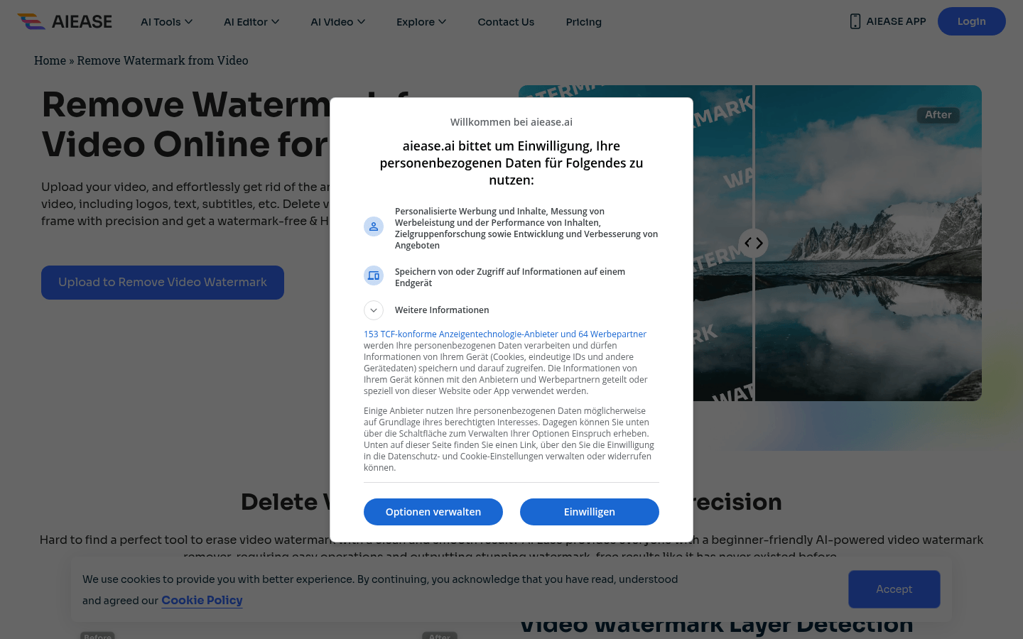 AI Ease Video Watermark Remover