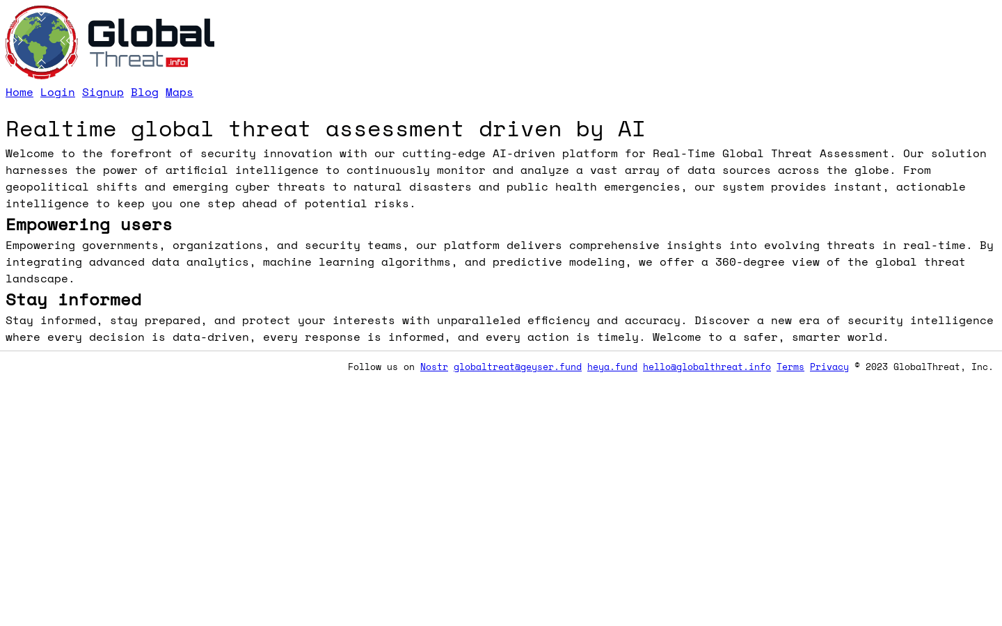 Globalthreat