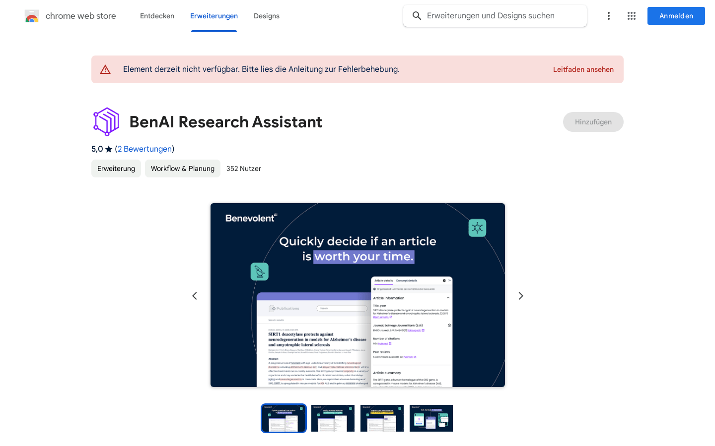 Benai Research Assistant