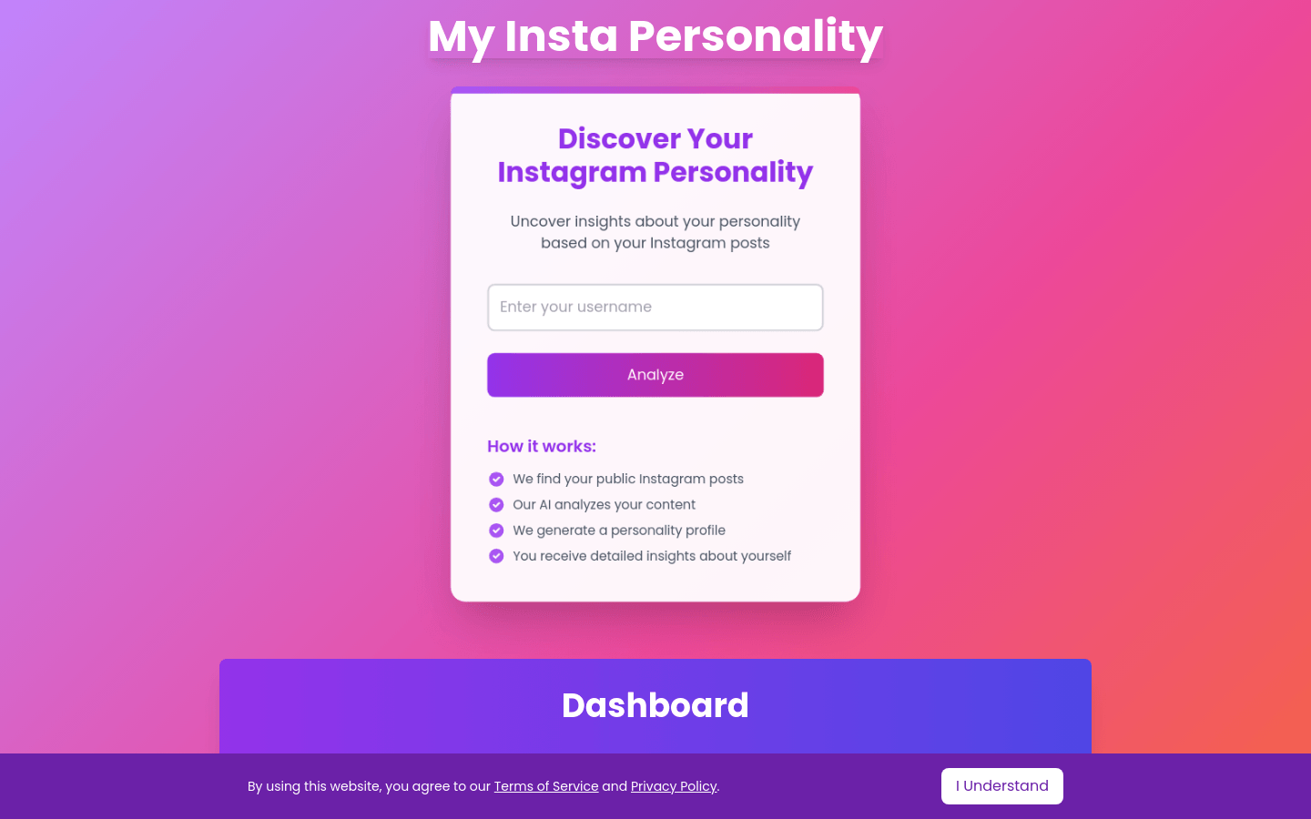 My Insta Personality
