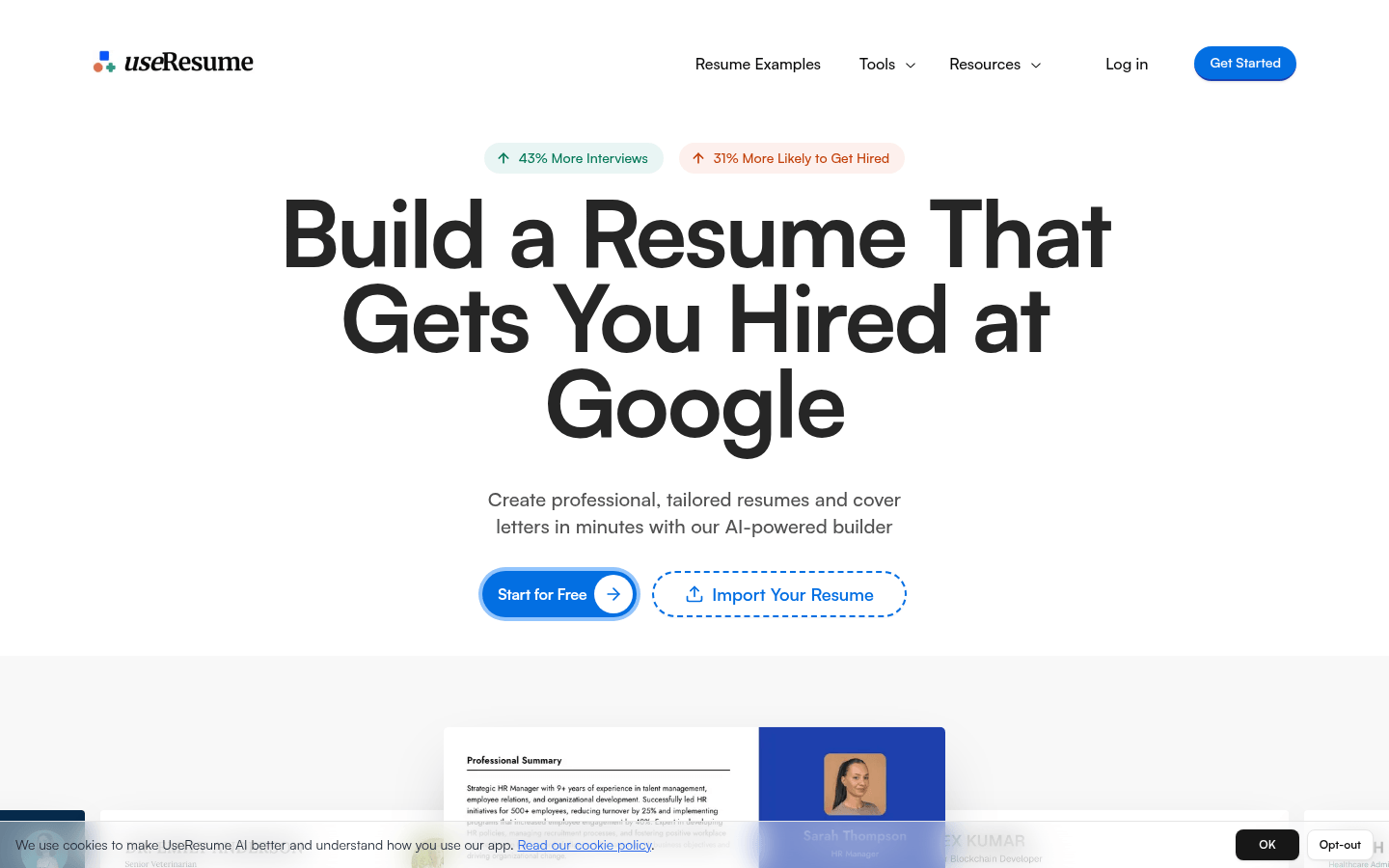 Useresume AI