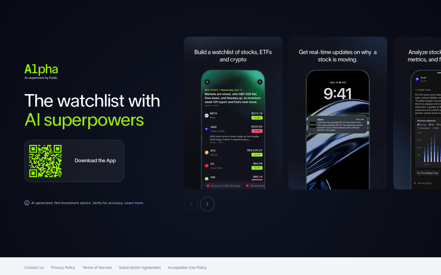 Alpha App
