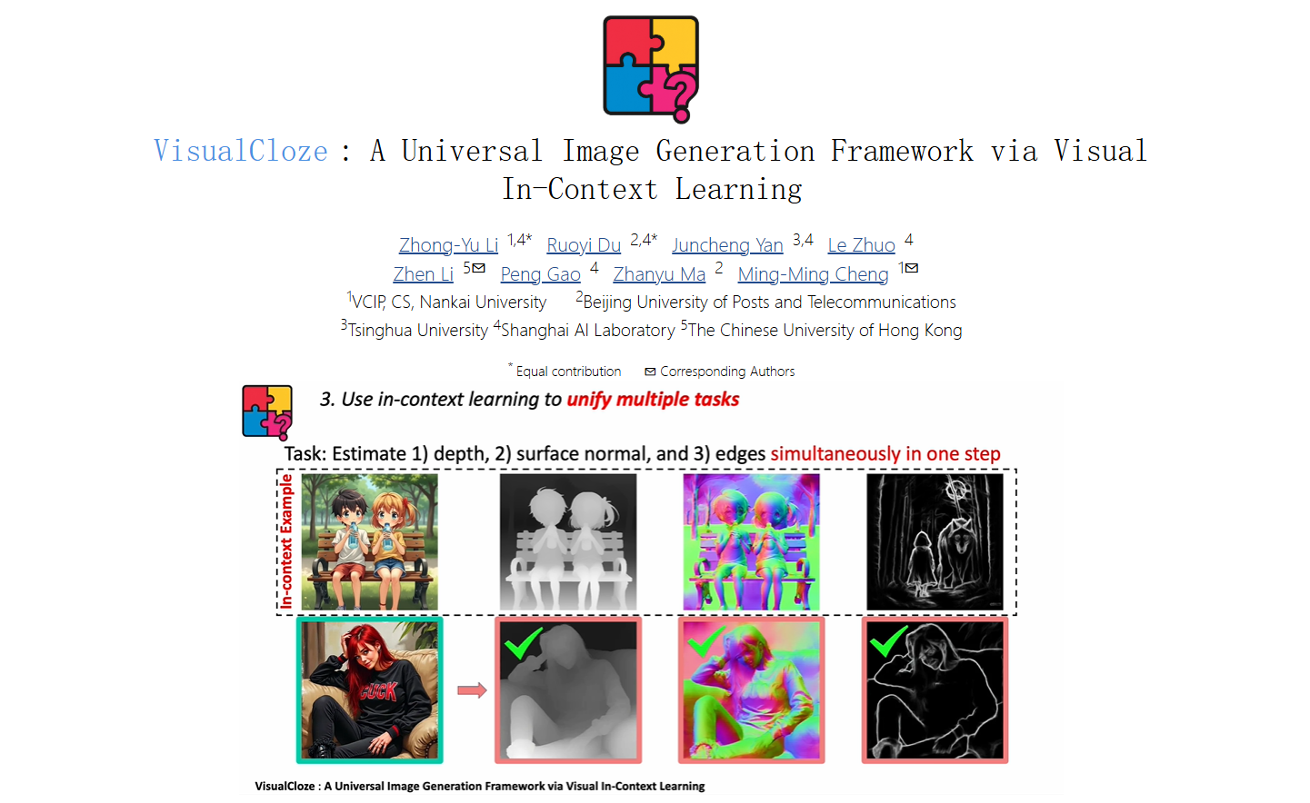 Visualcloze