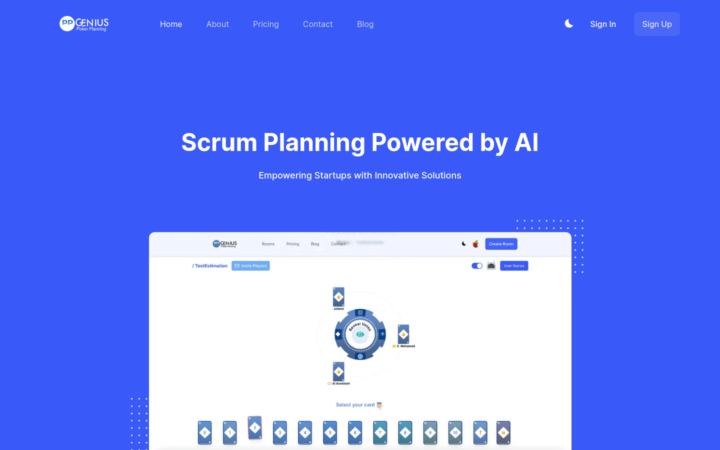 Geniuspokerplanning