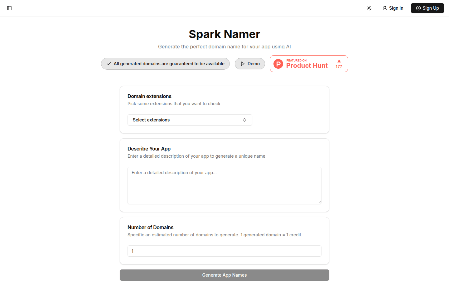 Spark Namer