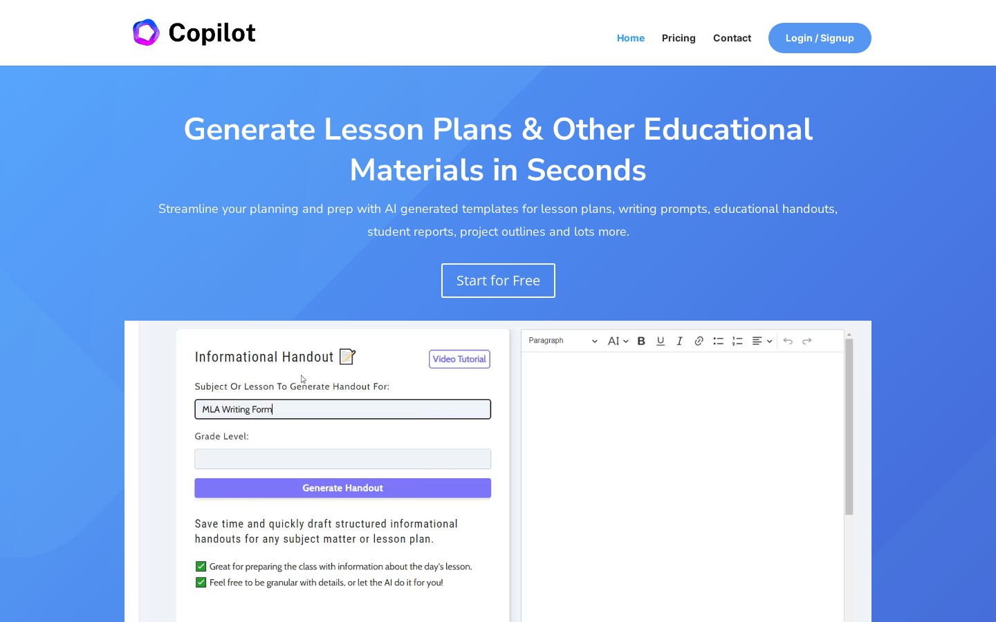 Education Copilot