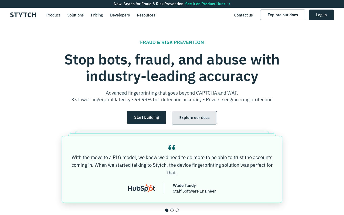 Stytch Fraud & Risk Prevention