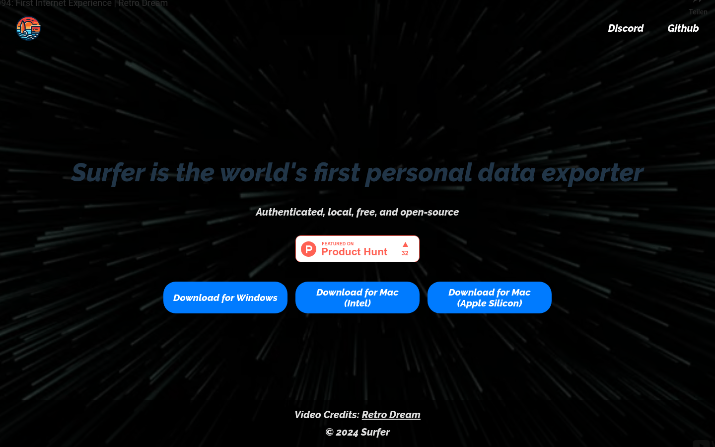 Surfer Data