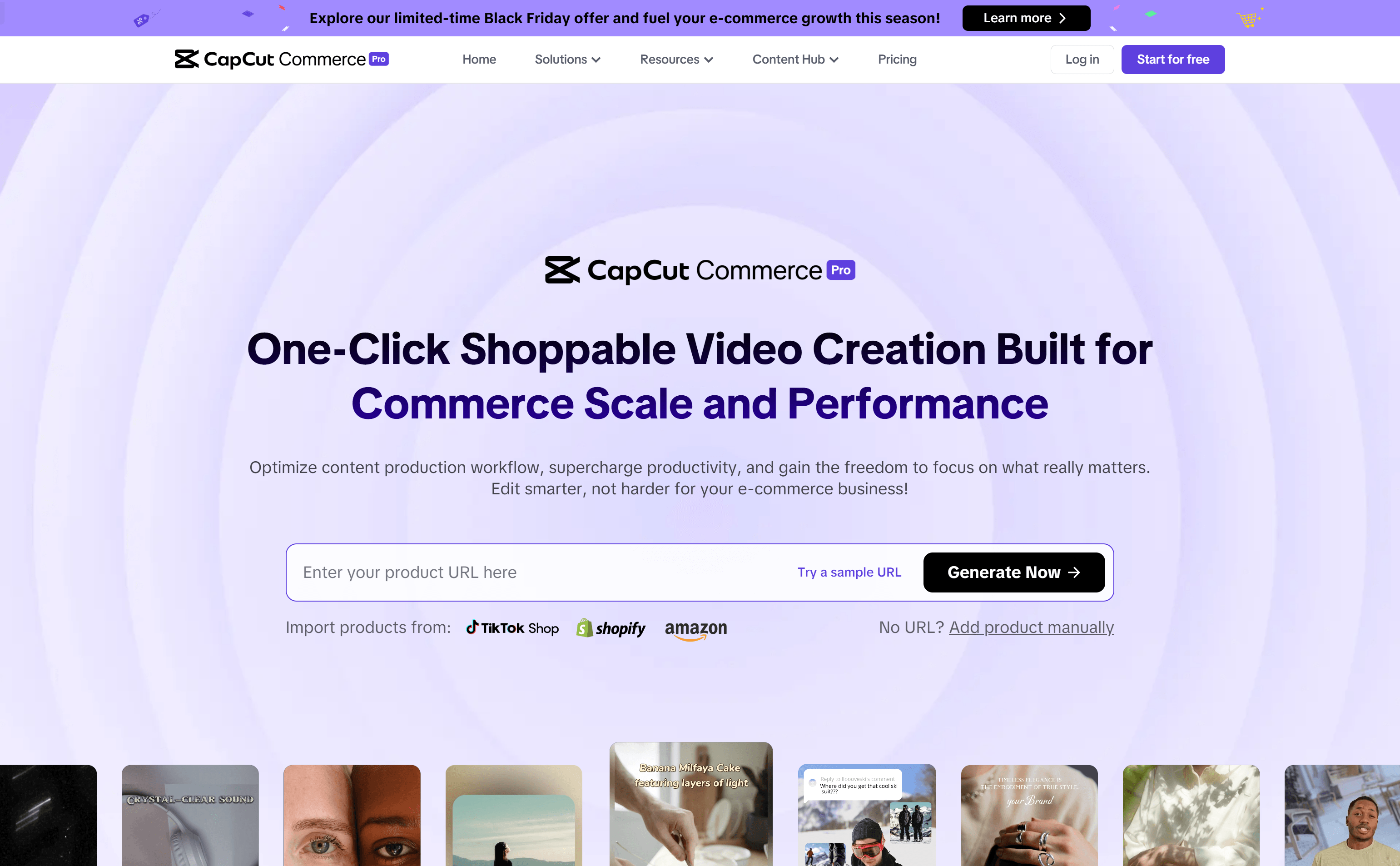 Capcut Commerce Pro