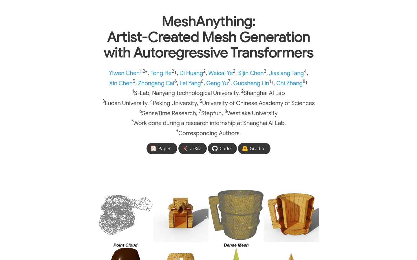 Meshanything