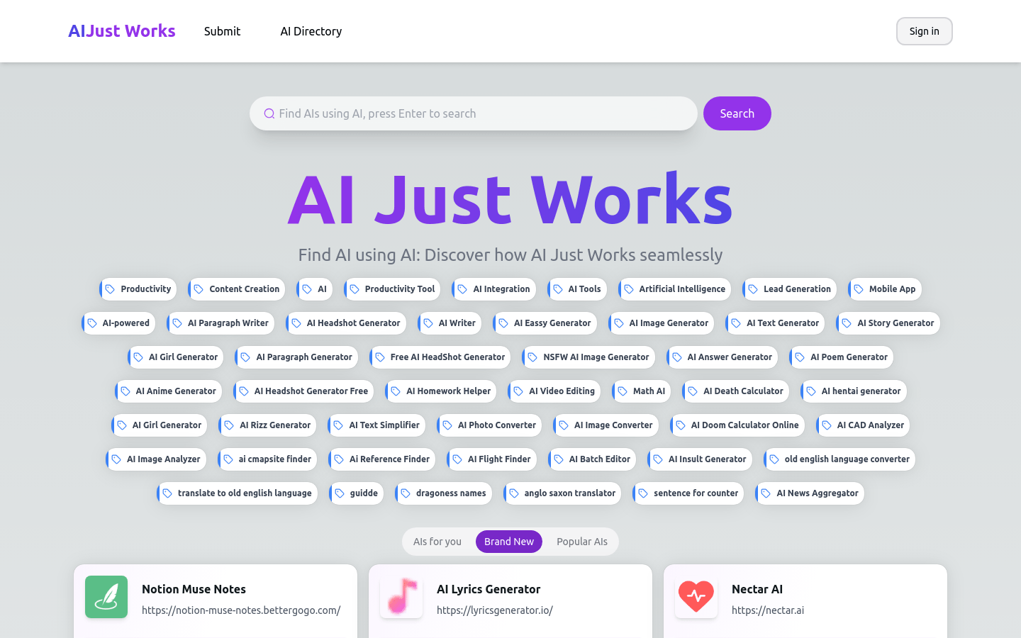 AI Just Works