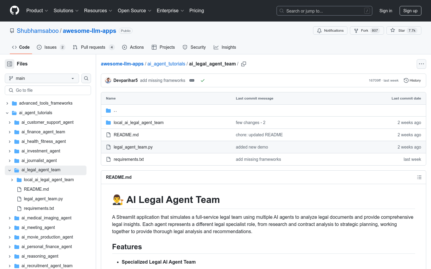 AI Legal Agent Team