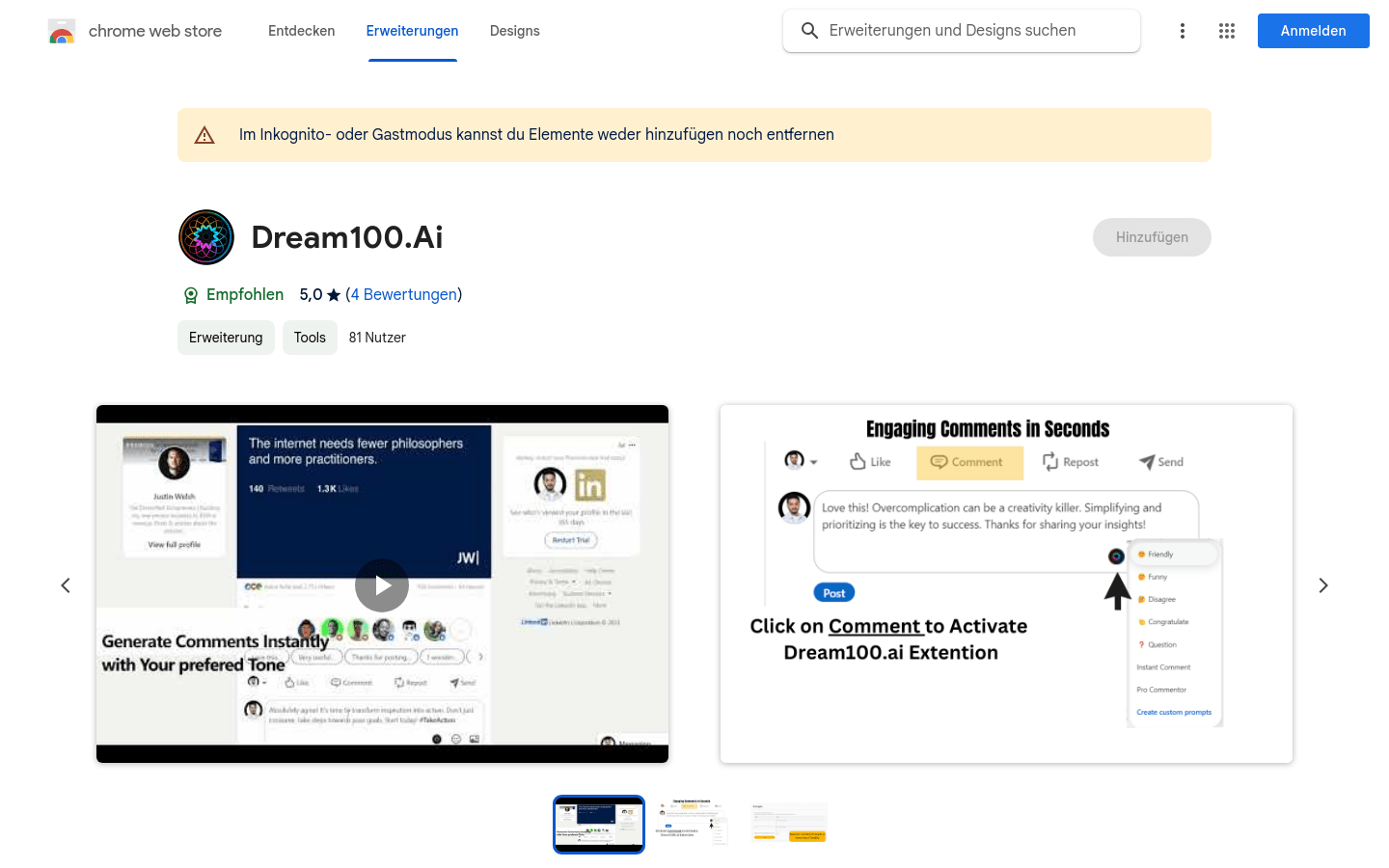 Dream100.ai