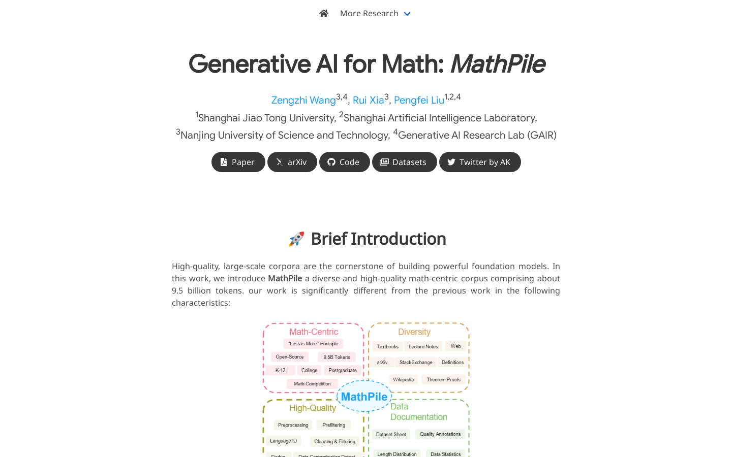 Mathpile