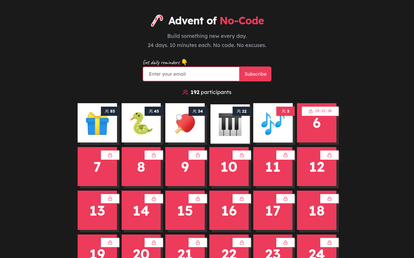 Advent Of No Code