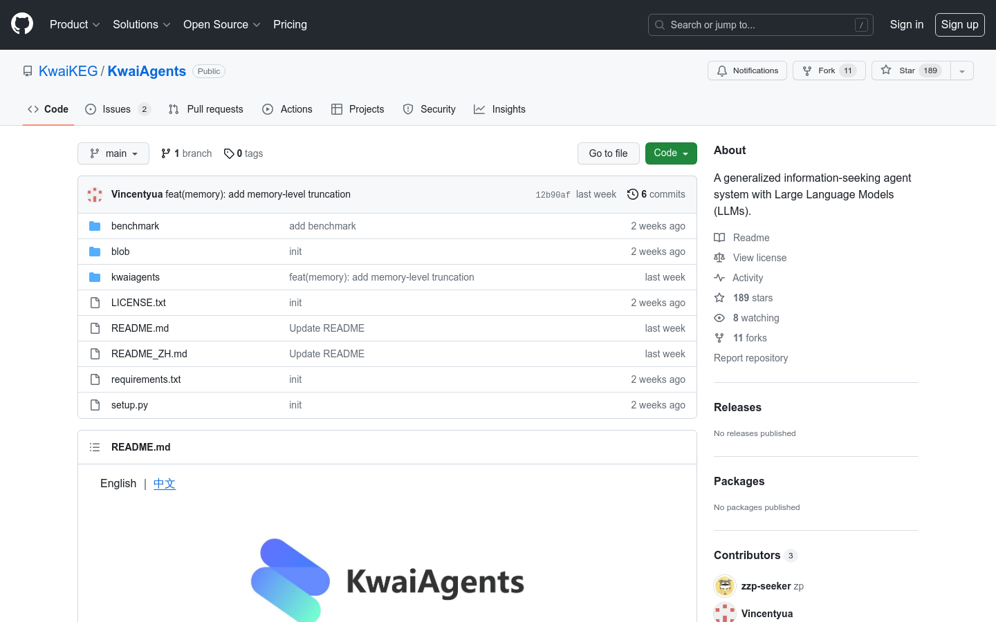 Kwaiagents