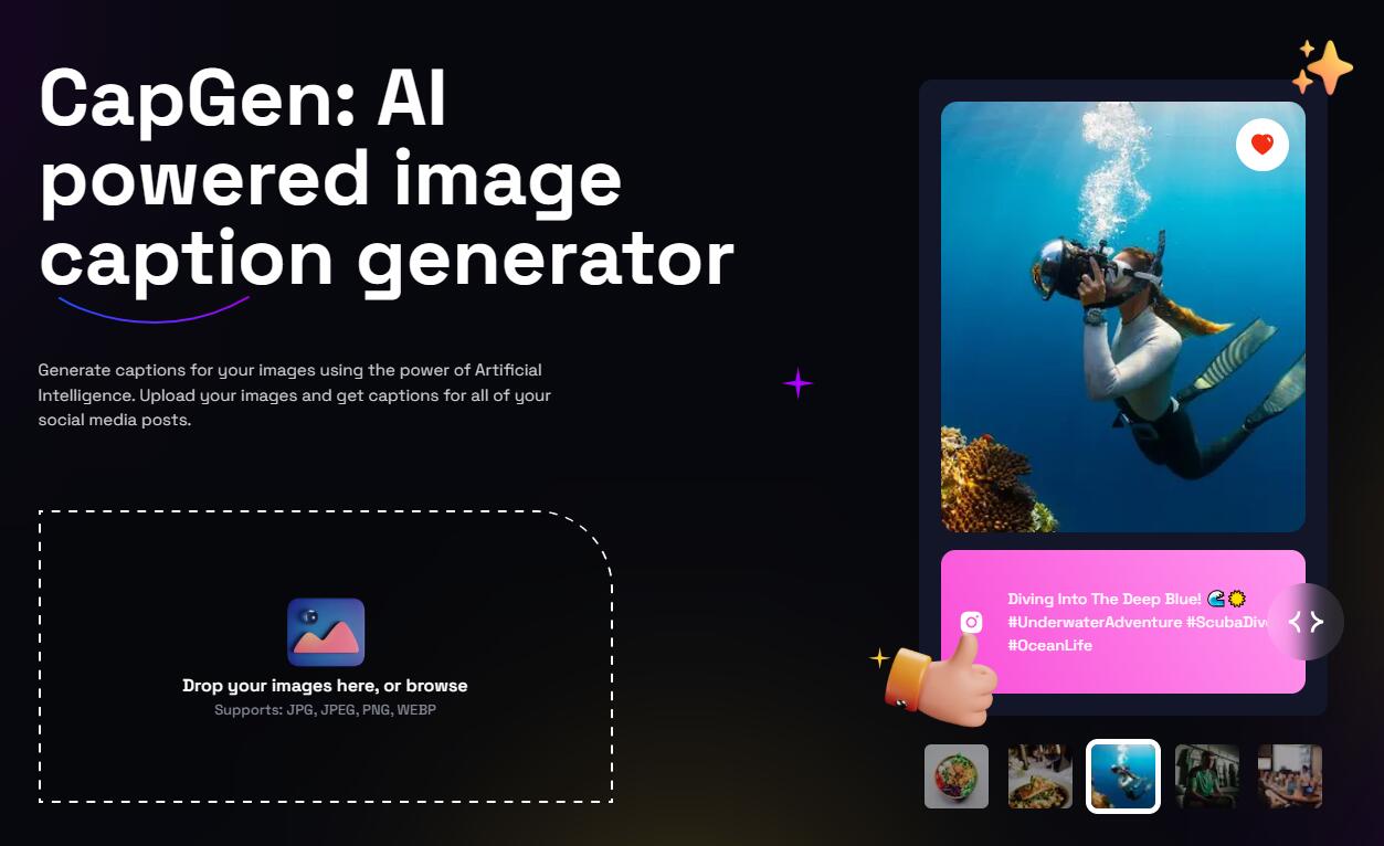 Capgen AI Captions For Instagram