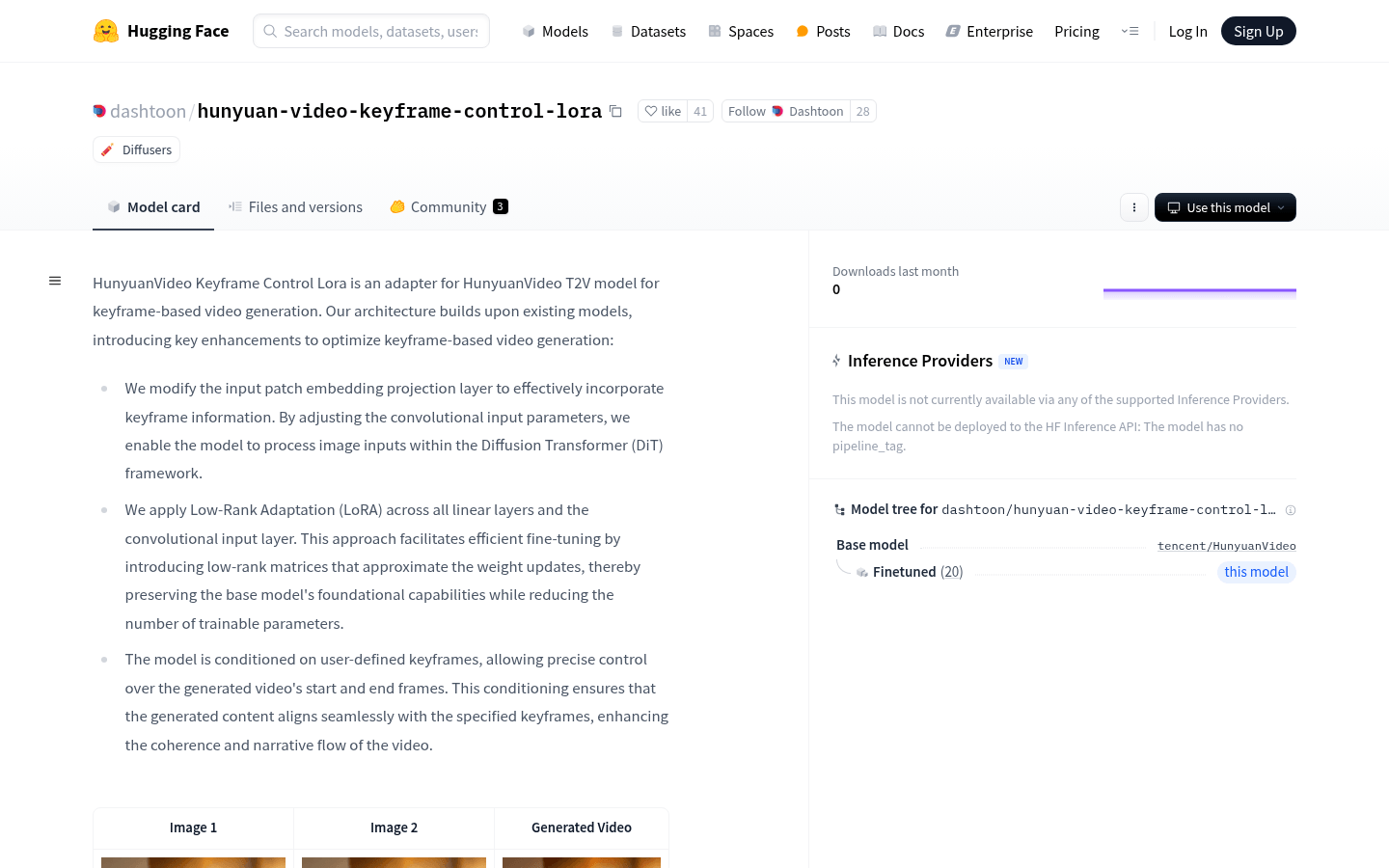 Hunyuan Video Keyframe Control Lora