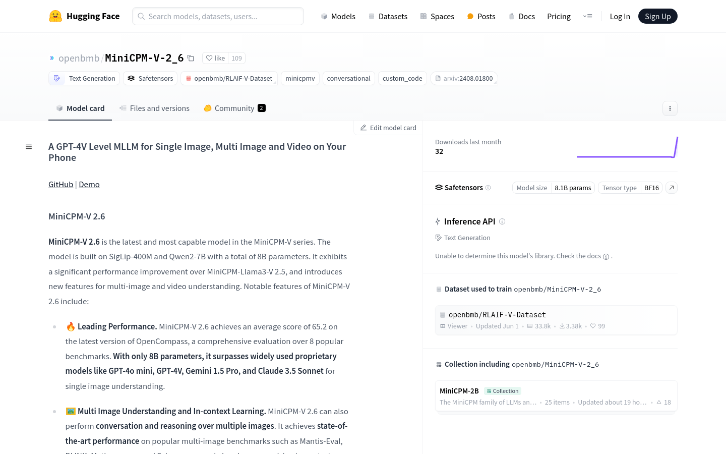 Minicpm V 2.6