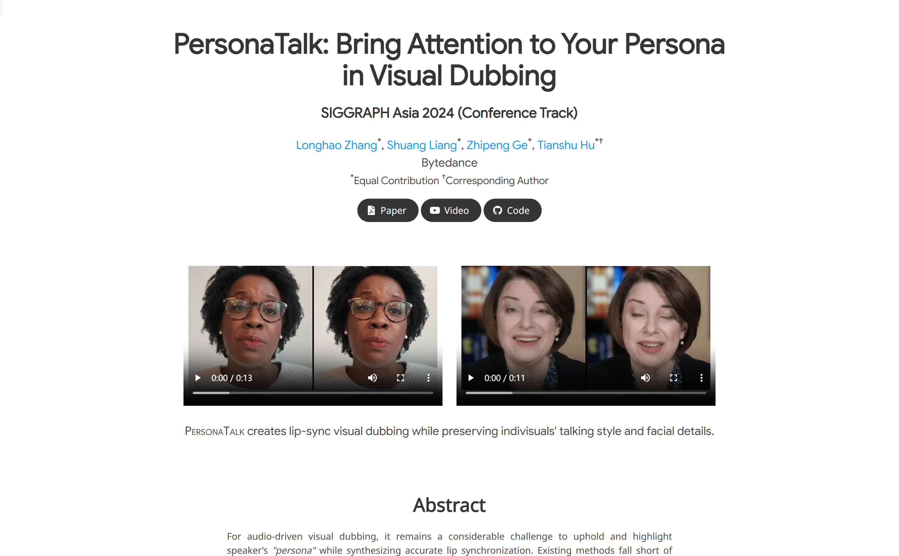 Personatalk