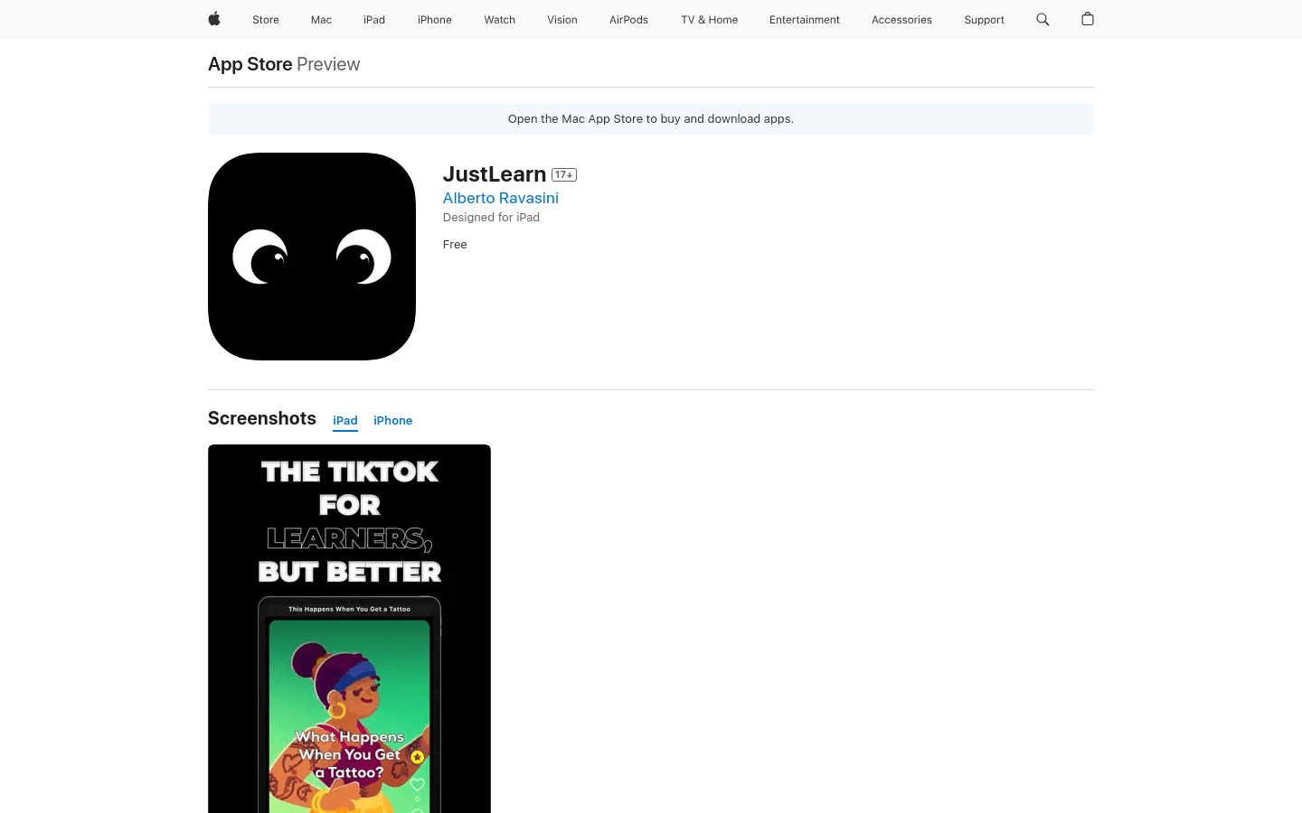 Justlearn App