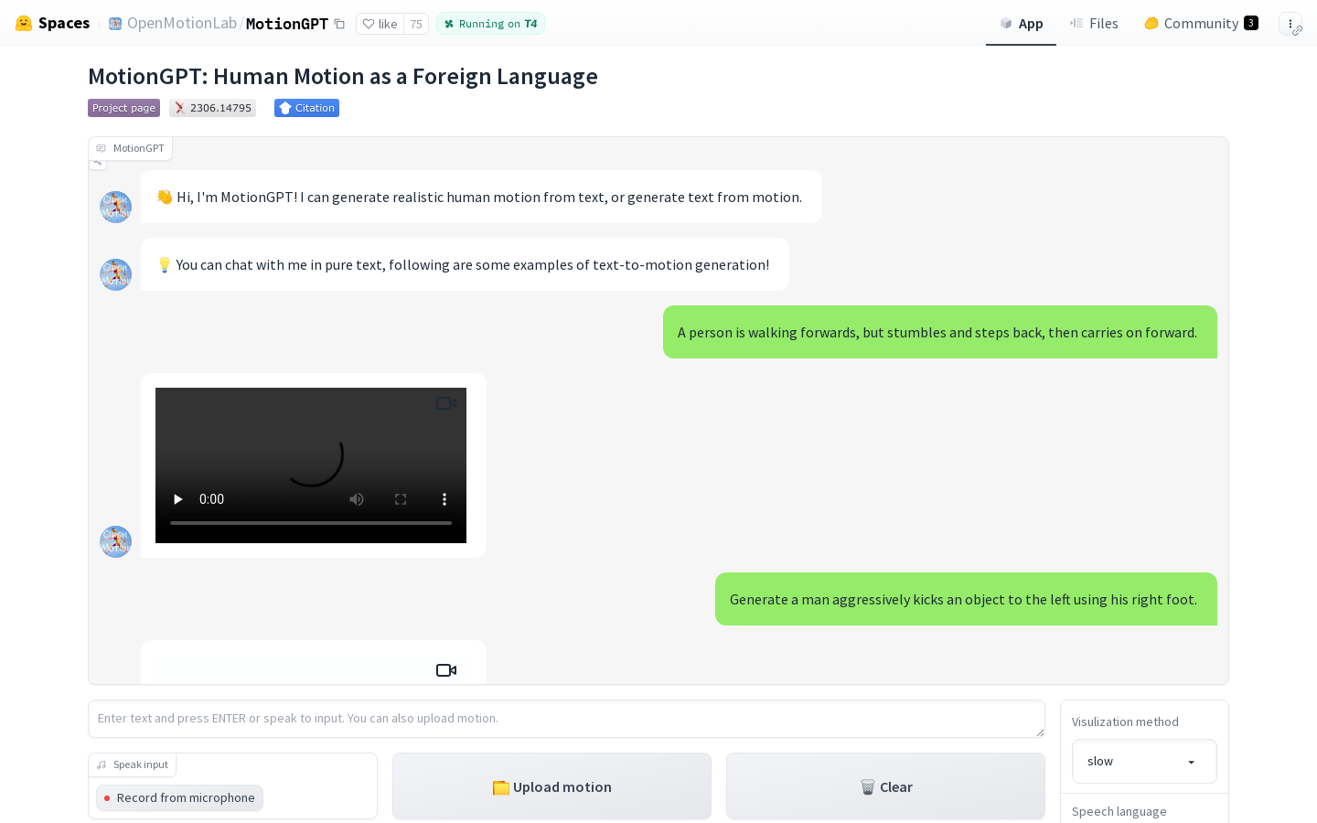 Motiongpt