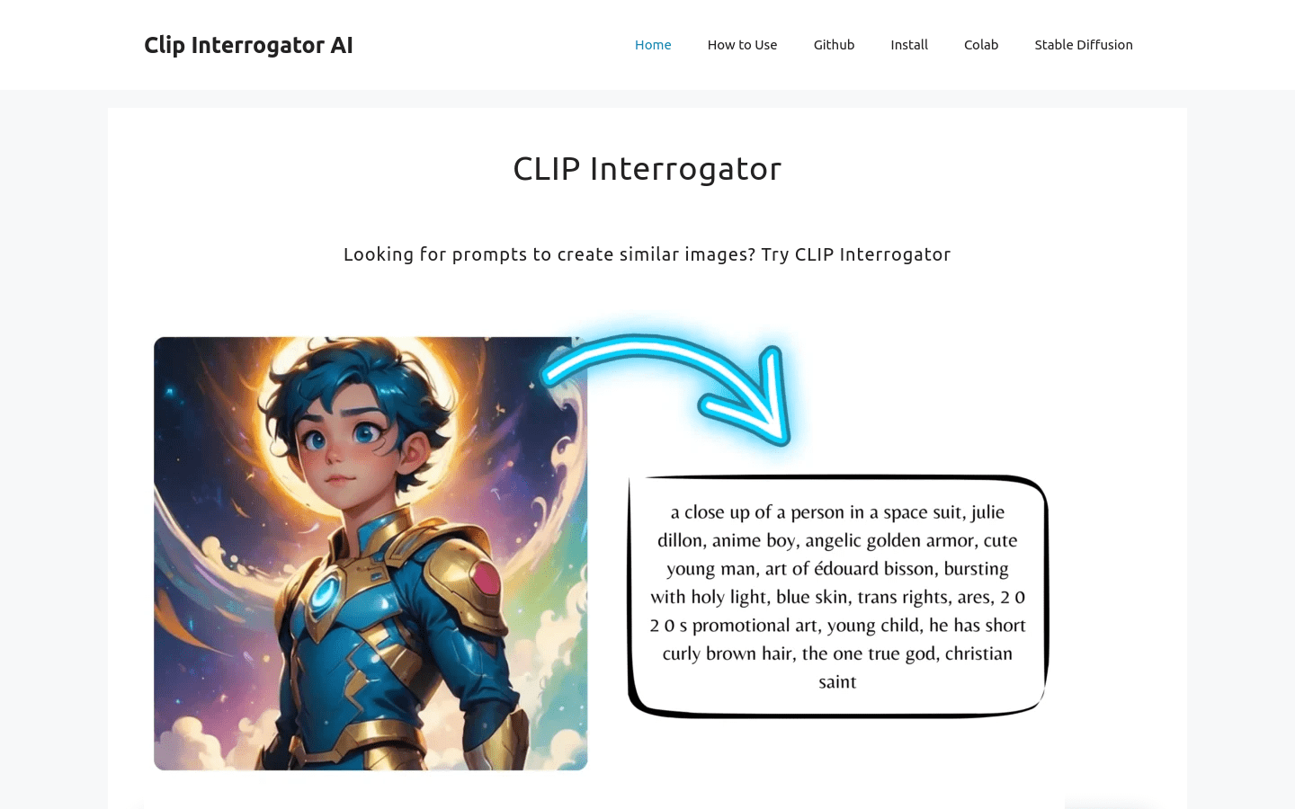 CLIP Interrogator
