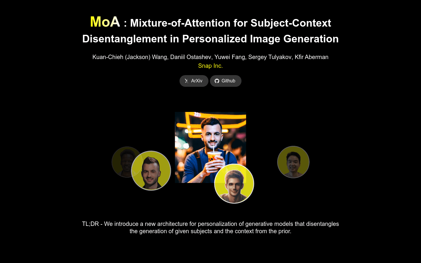 Mixture Of Attention (MoA)