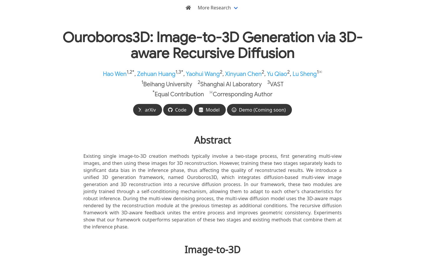 Ouroboros3d